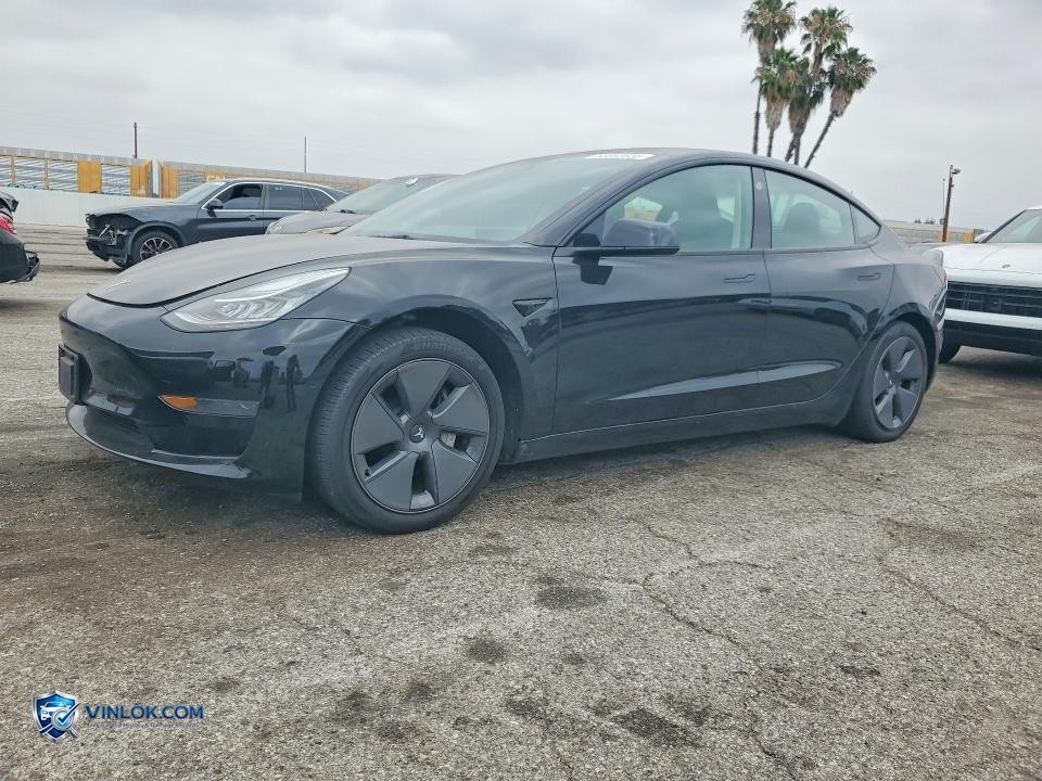 2022 TESLA MODEL 3 – Lot 53893656 auction photo