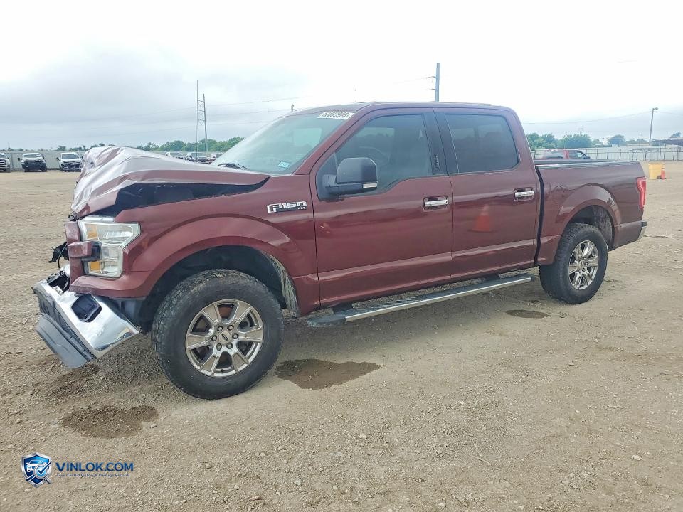 2015 FORD F150 SUPERCREW – Lot 53893966 auction photo
