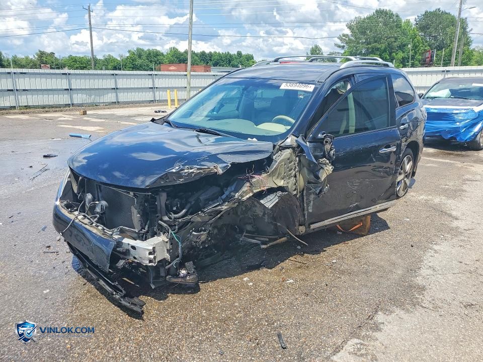2015 NISSAN PATHFINDER PLATINUM – Lot 53894096 auction photo