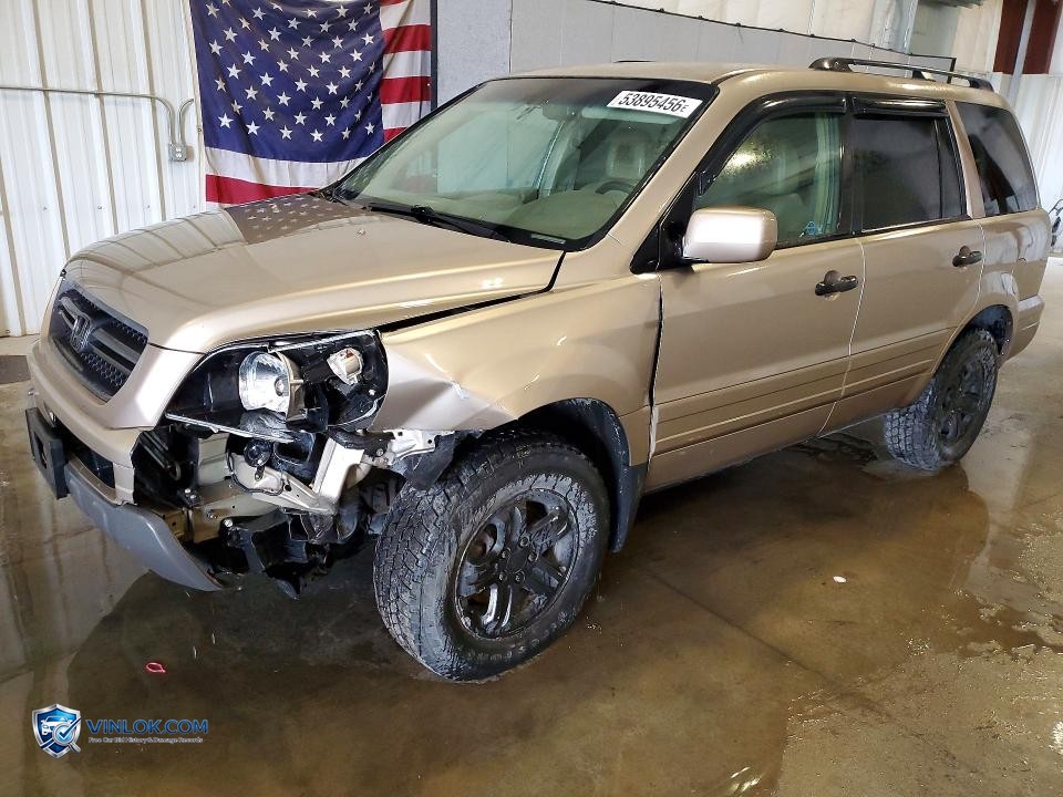 2003 HONDA PILOT EXL – Lot 53895456 auction photo