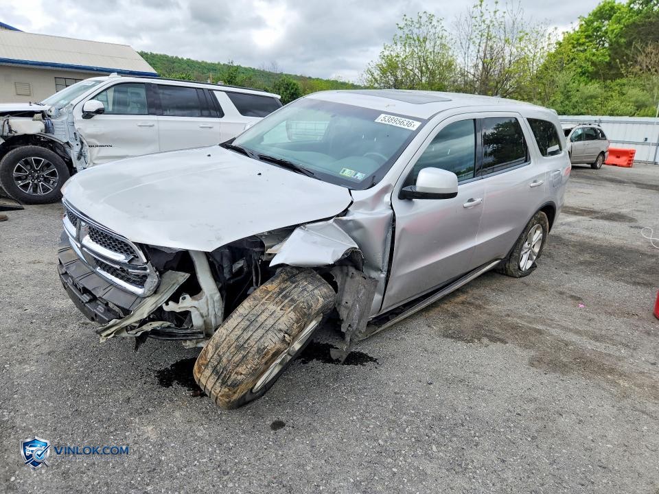 2013 DODGE DURANGO SXT – Lot 53895636 auction photo
