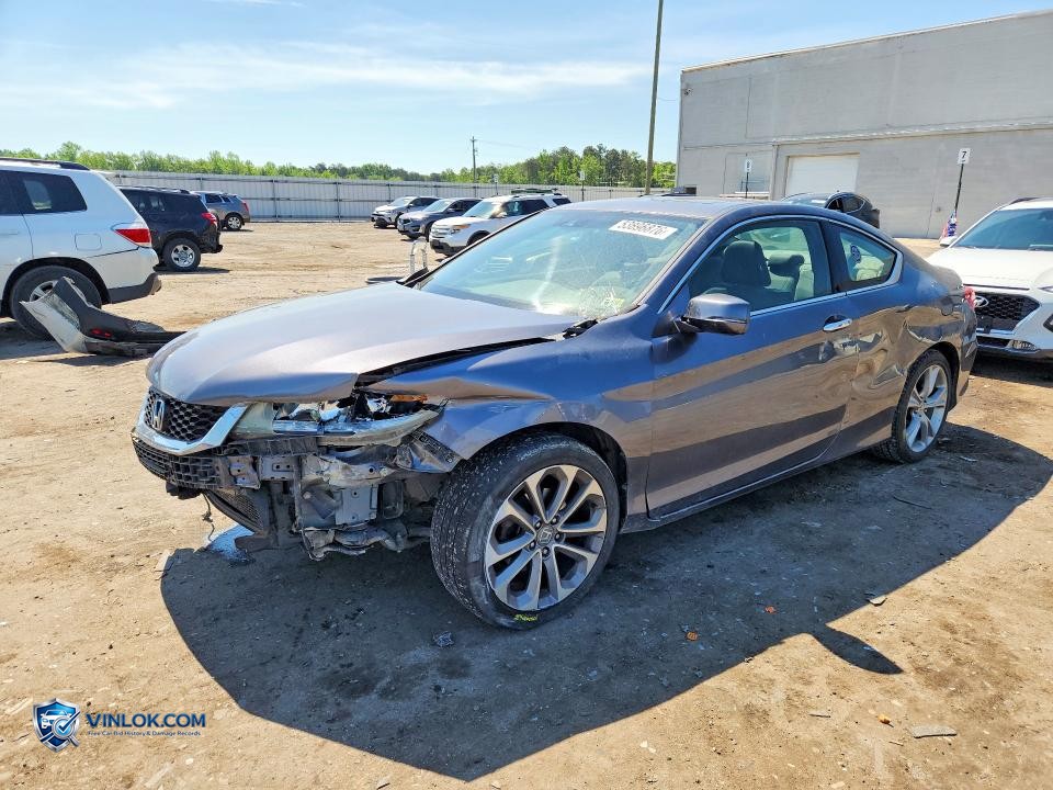 2015 HONDA ACCORD EXL – Lot 53896876 auction photo