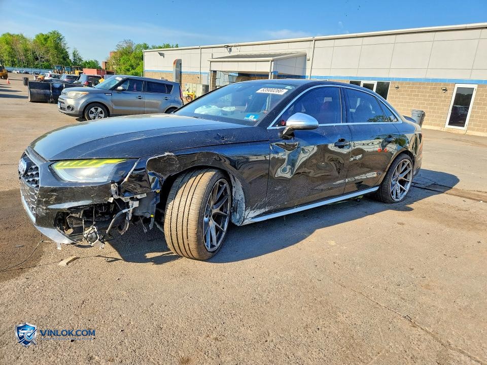 2020 AUDI S4 PREMIUM PLUS – Lot 53900266 auction photo