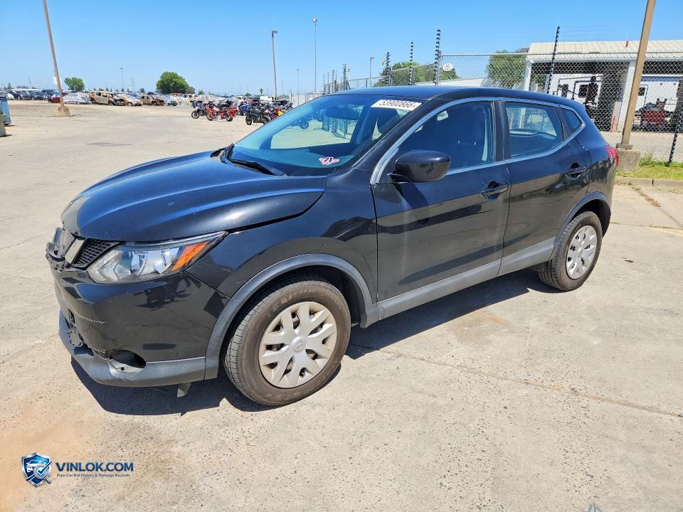 2018 NISSAN ROGUE SPORT S – Lot 53900866 auction photo
