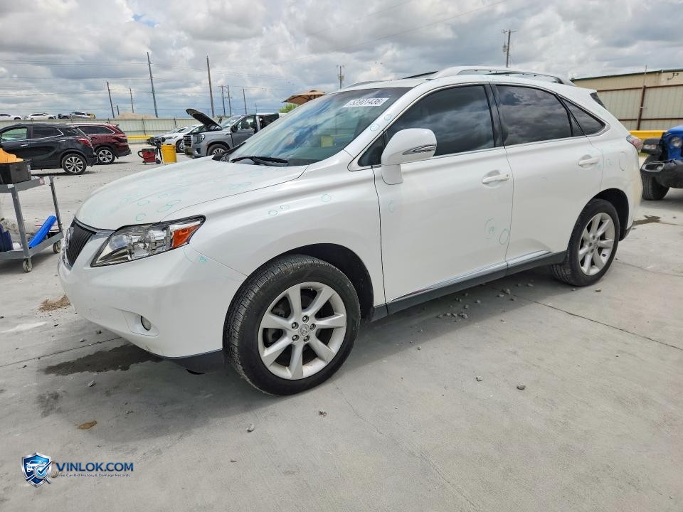 2010 LEXUS RX 350 – Lot 53901436 auction photo