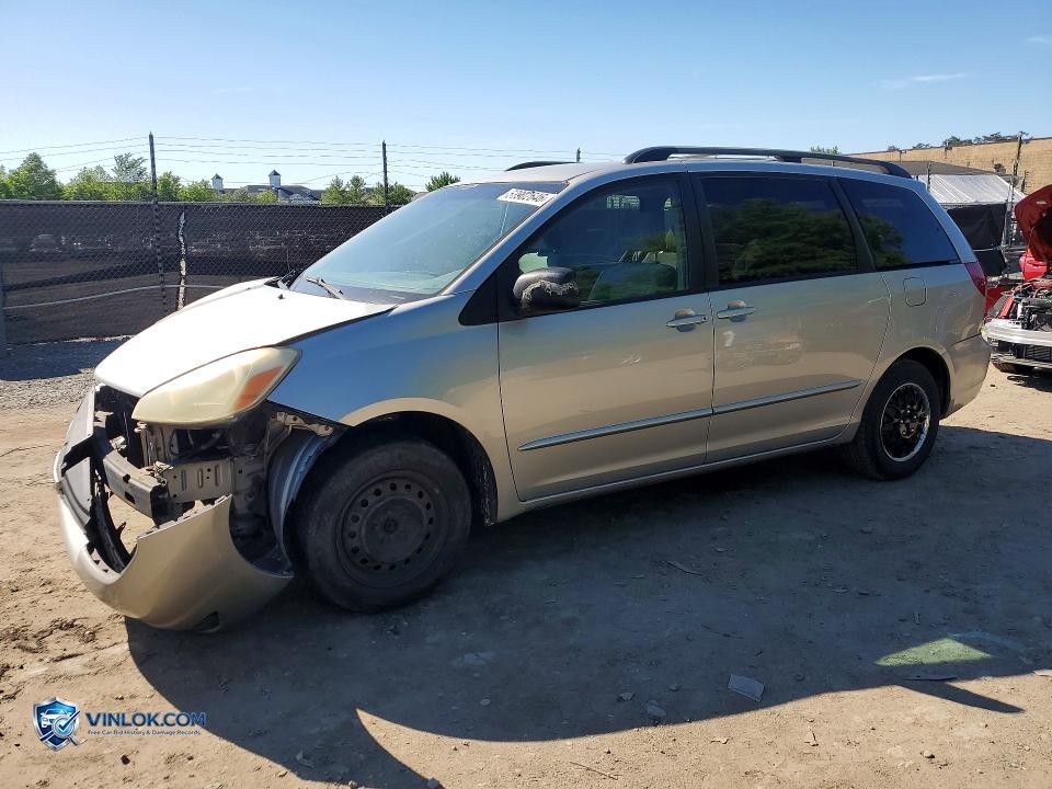 2004 TOYOTA SIENNA LE 7 PASSENGER – Lot 53902646 auction photo