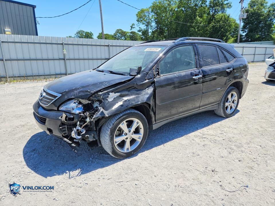 2008 LEXUS RX 400H – Lot 53903236 auction photo