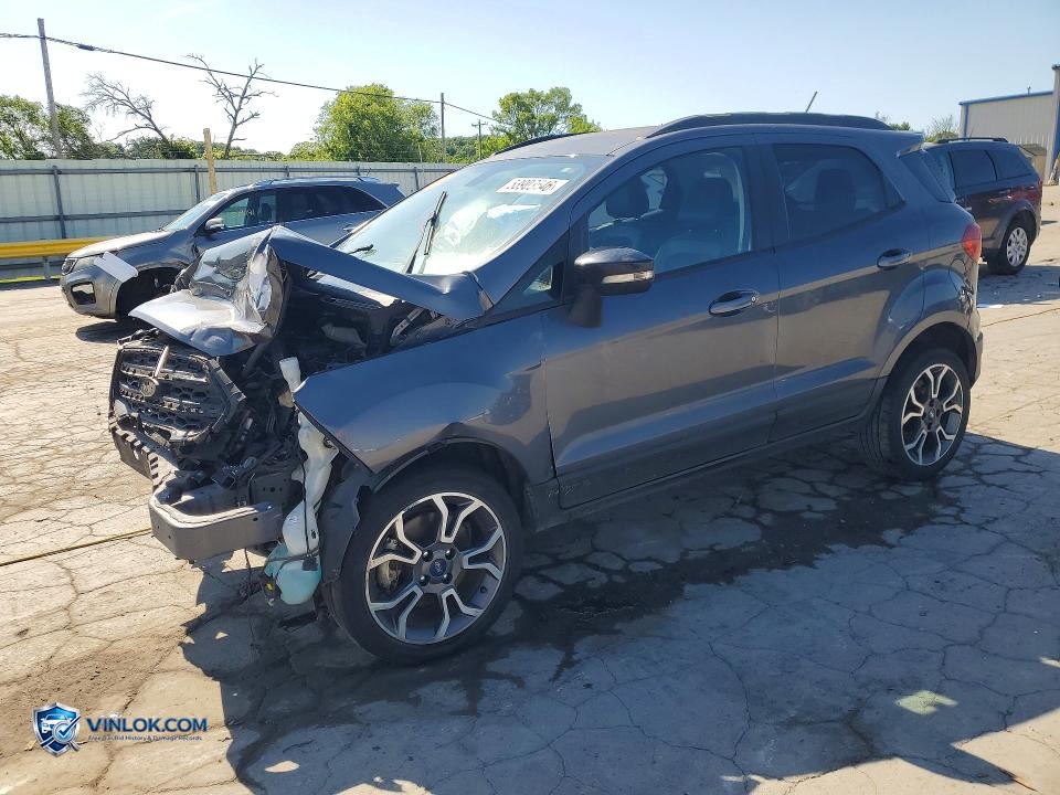 2020 FORD ECOSPORT SES – Lot 53903546 auction photo