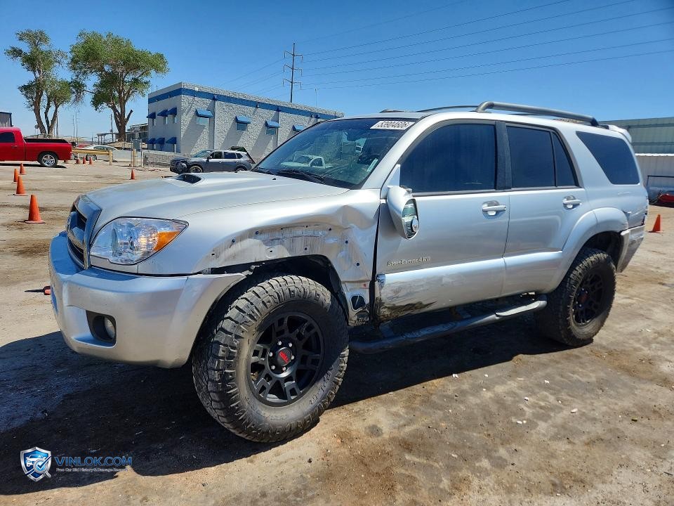 2007 TOYOTA 4RUNNER SPORT EDITION – Lot 53904606 auction photo