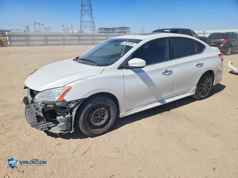 2013 NISSAN SENTRA S – Lot 53906266 auction photo