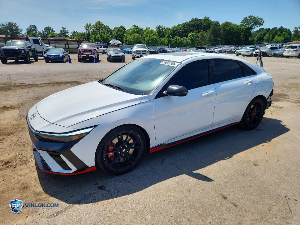 2025 HYUNDAI ELANTRA N BASE – Lot 53907996 auction photo