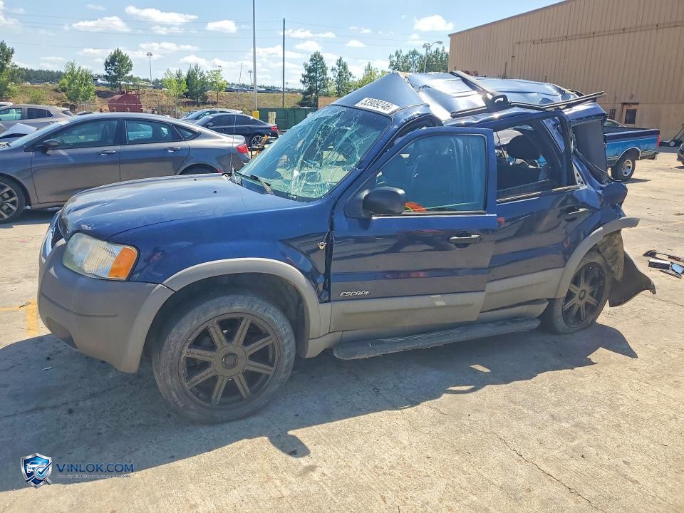 2002 FORD ESCAPE XLT – Lot 53909246 auction photo
