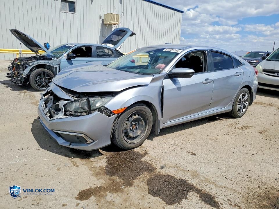 2019 HONDA CIVIC LX – Lot 53909566 auction photo