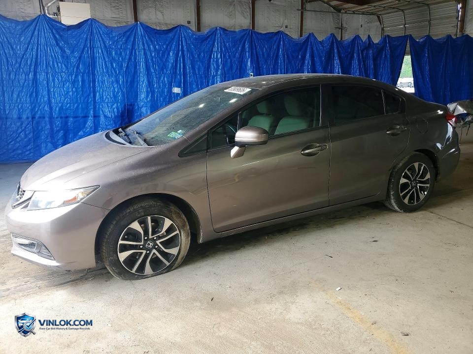2015 HONDA CIVIC EX – Lot 53909606 auction photo
