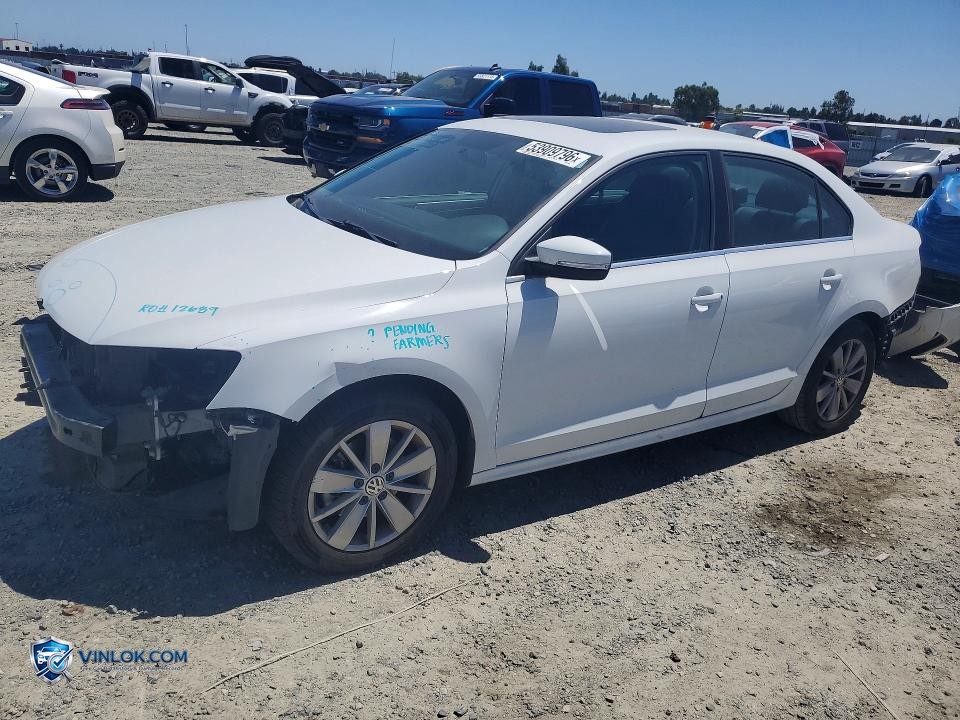 2016 VOLKSWAGEN JETTA SE – Lot 53909796 auction photo