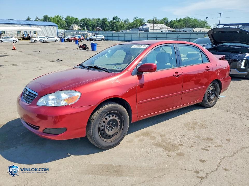 2007 TOYOTA COROLLA – Lot 53910236 auction photo