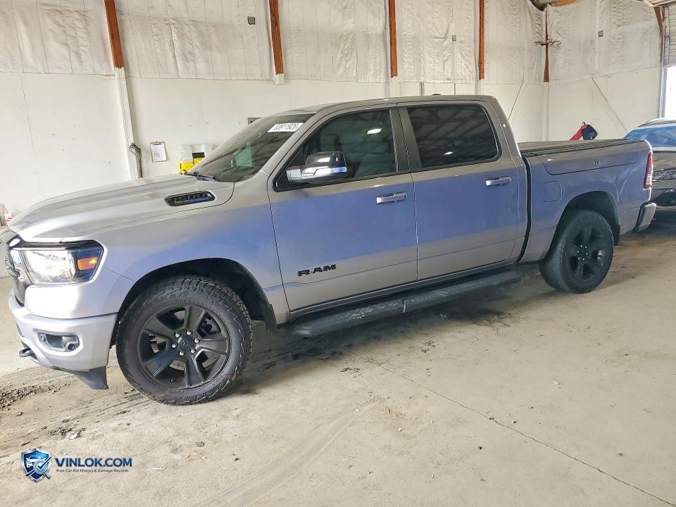 2021 RAM 1500 BIG HORN – Lot 53911926 auction photo