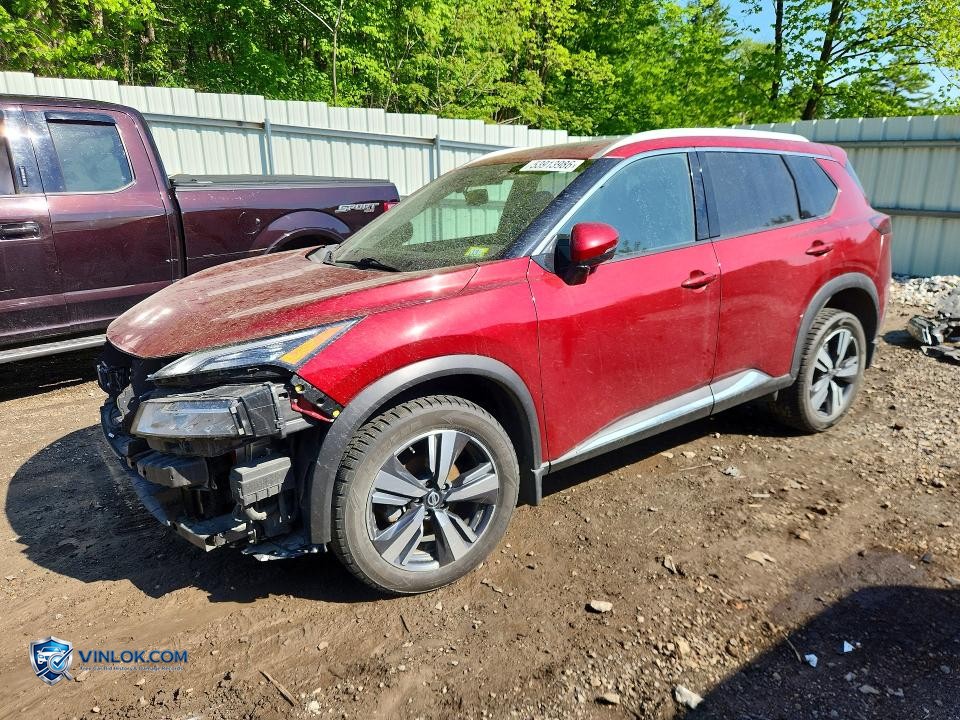 2021 NISSAN ROGUE SL – Lot 53913986 auction photo