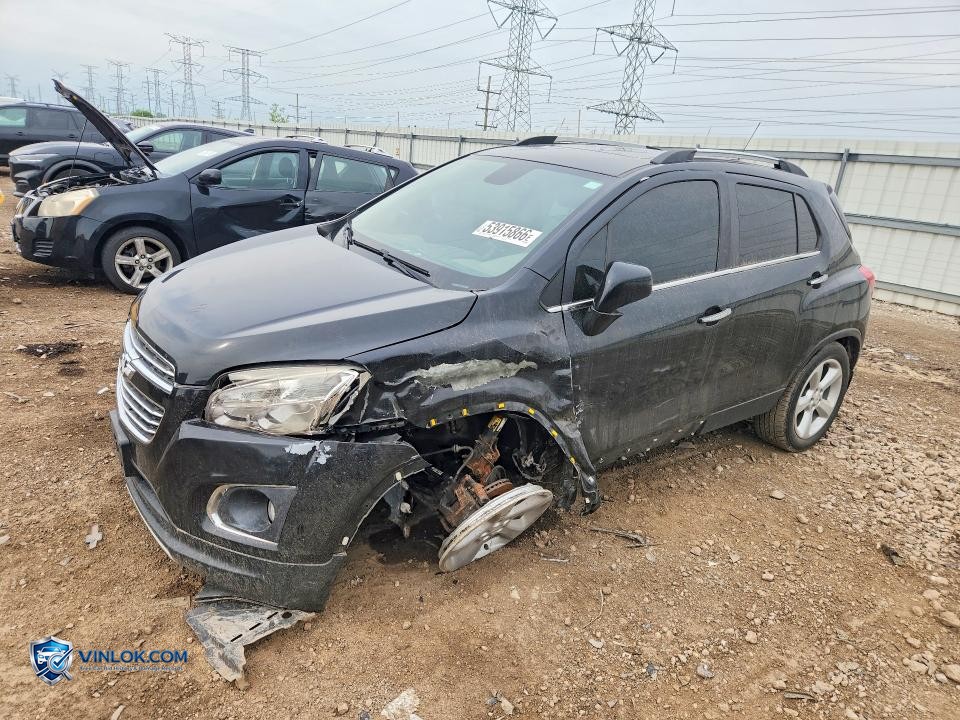 2015 CHEVROLET TRAX LTZ – Lot 53915866 auction photo