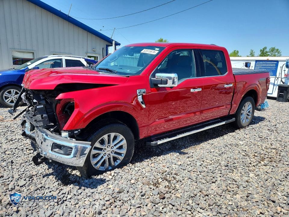 2025 FORD F150 LARIAT – Lot 53915876 auction photo