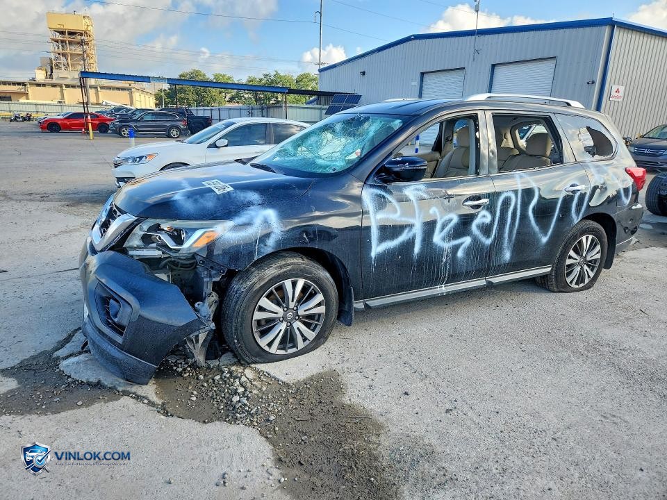 2017 NISSAN PATHFINDER S – Lot 53916206 auction photo