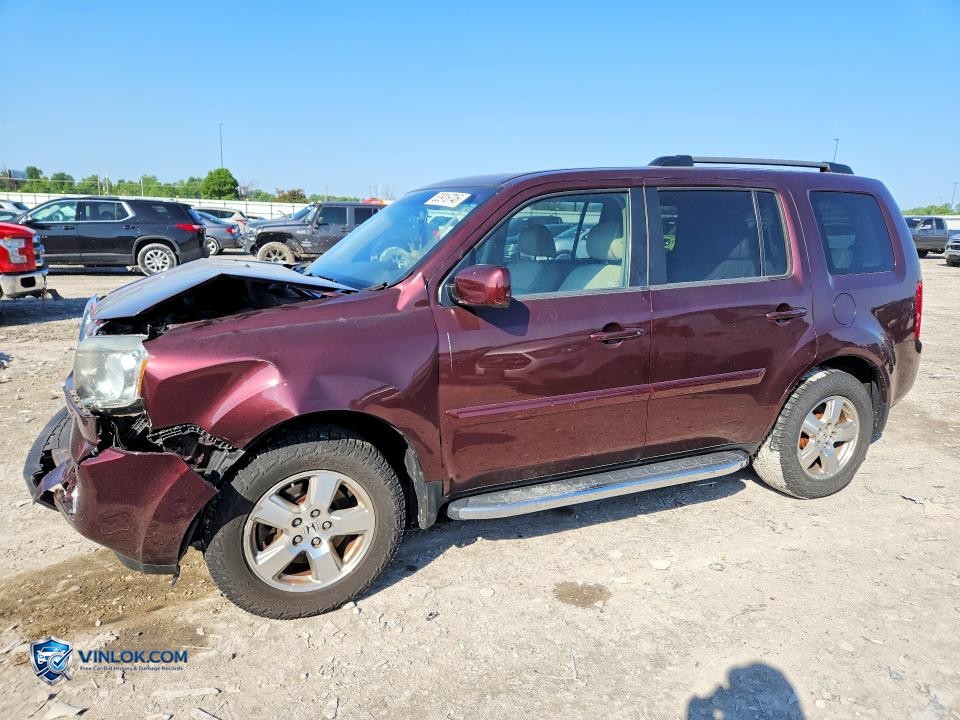 2011 HONDA PILOT EXL – Lot 53916746 auction photo