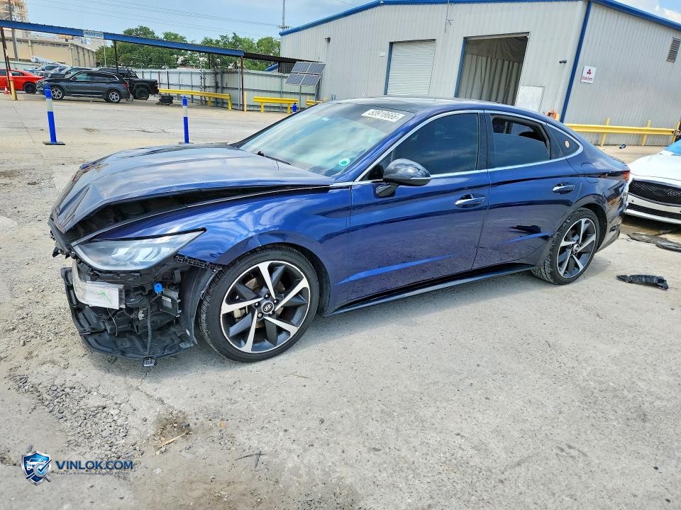 2022 HYUNDAI SONATA SEL PLUS – Lot 53918666 auction photo