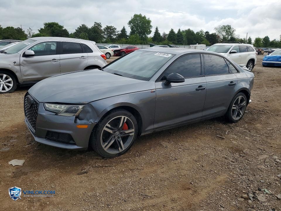 2017 AUDI A4 PREMIUM – Lot 53919976 auction photo