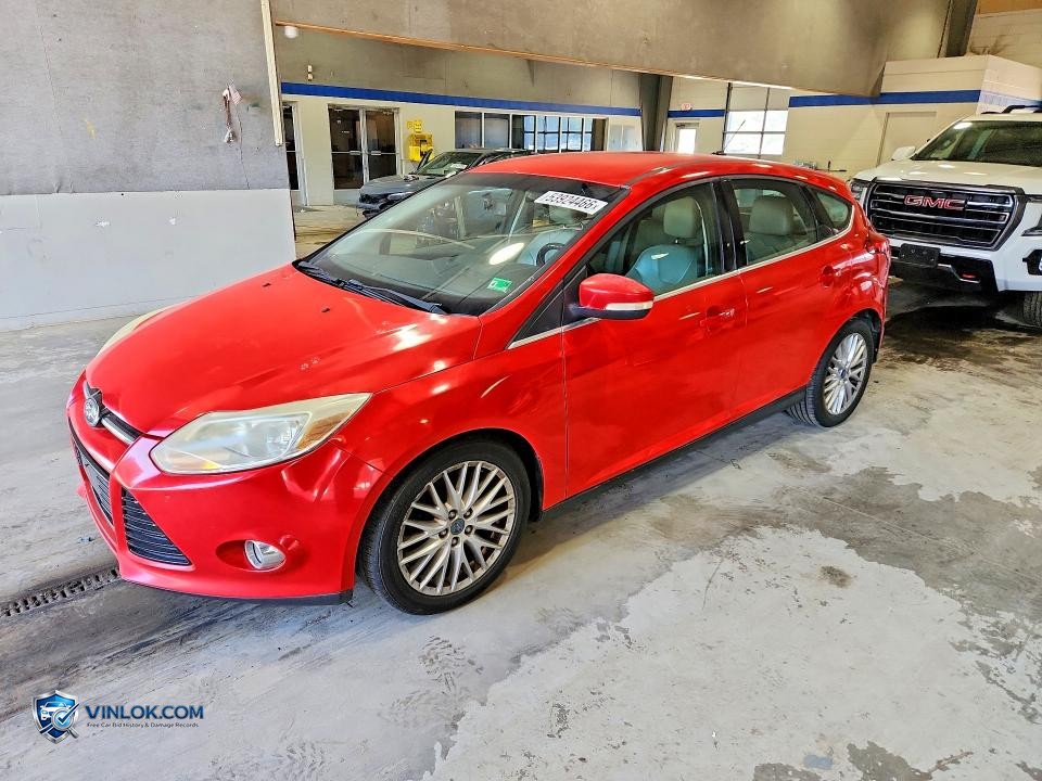 2012 FORD FOCUS SEL – Lot 53924466 auction photo