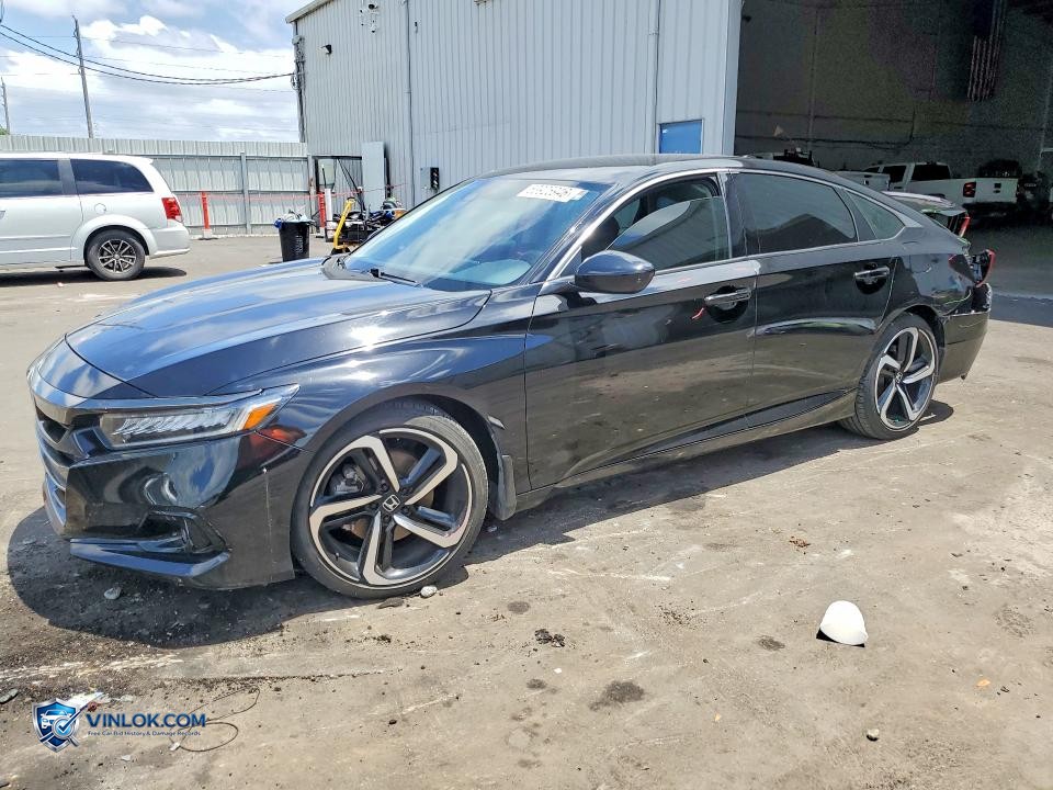 2021 HONDA ACCORD SPORT SE – Lot 53925946 auction photo