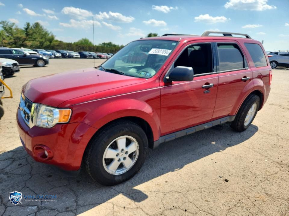 2012 FORD ESCAPE XLT – Lot 53927096 auction photo