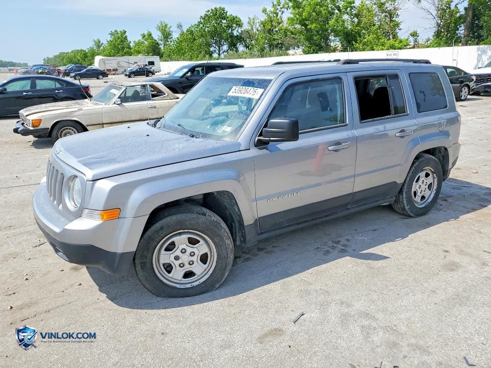 2016 JEEP PATRIOT SPORT – Lot 53928476 auction photo