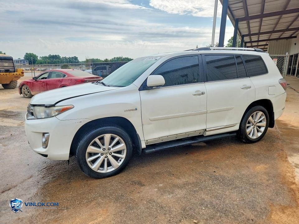 2013 TOYOTA HIGHLANDER HYBRID LIMITED – Lot 53929296 auction photo