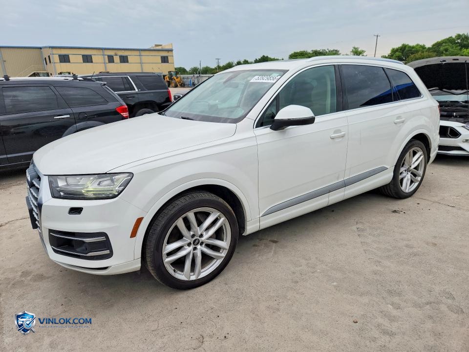 2017 AUDI Q7 PRESTIGE – Lot 53929856 auction photo