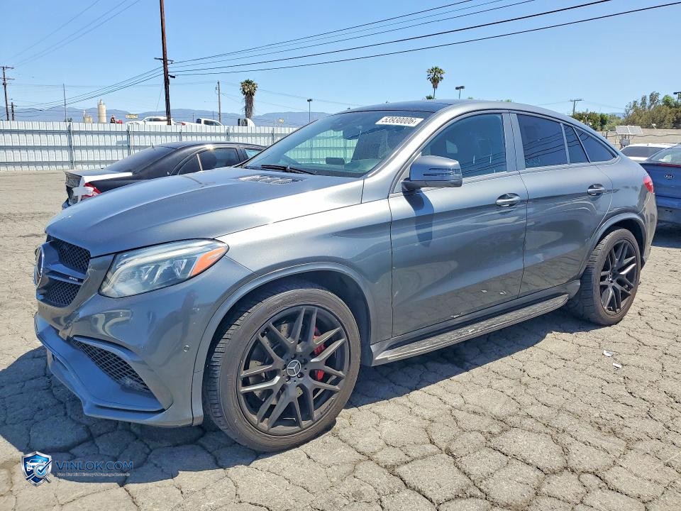 2018 MERCEDES-BENZ GLE COUPE 63 AMG-S – Lot 53930006 auction photo