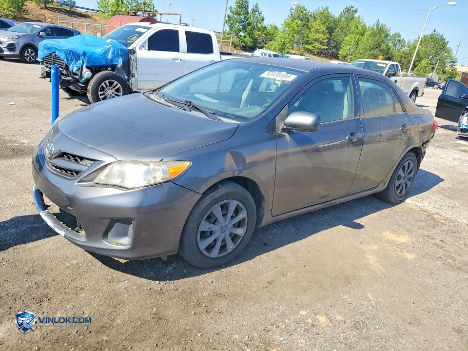 2012 TOYOTA COROLLA L – Lot 53930586 auction photo