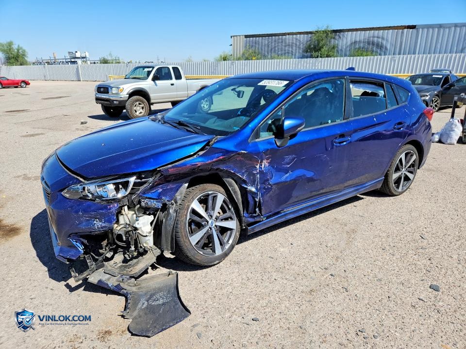 2017 SUBARU IMPREZA SPORT – Lot 53931766 auction photo