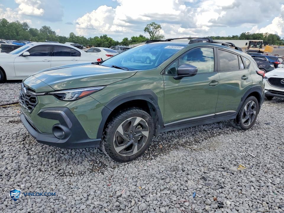 2024 SUBARU CROSSTREK LIMITED – Lot 53933336 auction photo