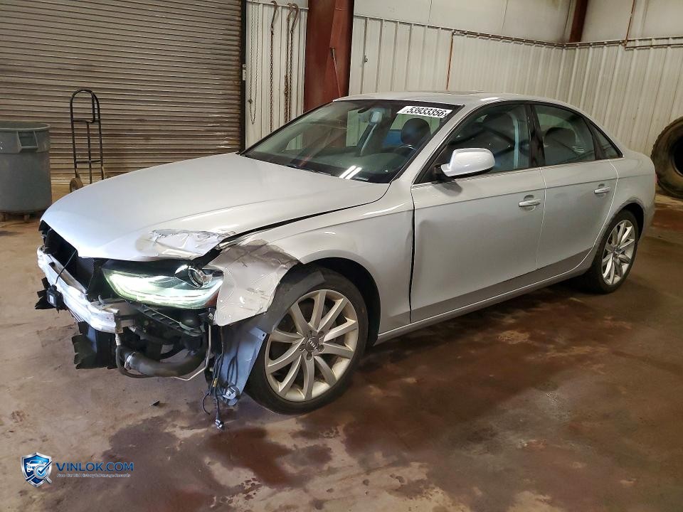 2013 AUDI A4 PREMIUM PLUS – Lot 53933356 auction photo