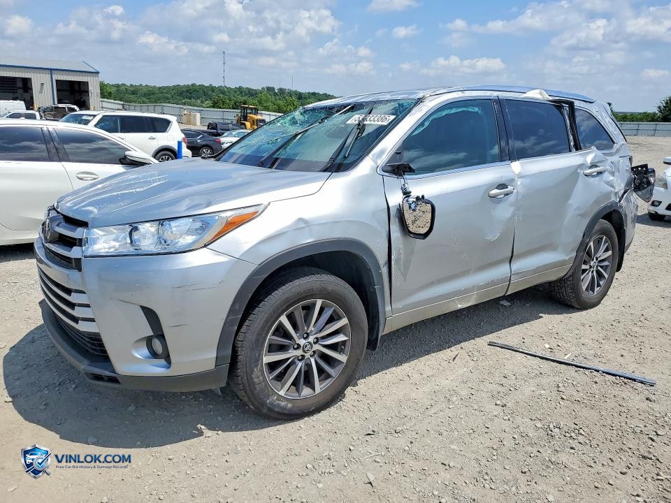 2017 TOYOTA HIGHLANDER XLE – Lot 53933386 auction photo
