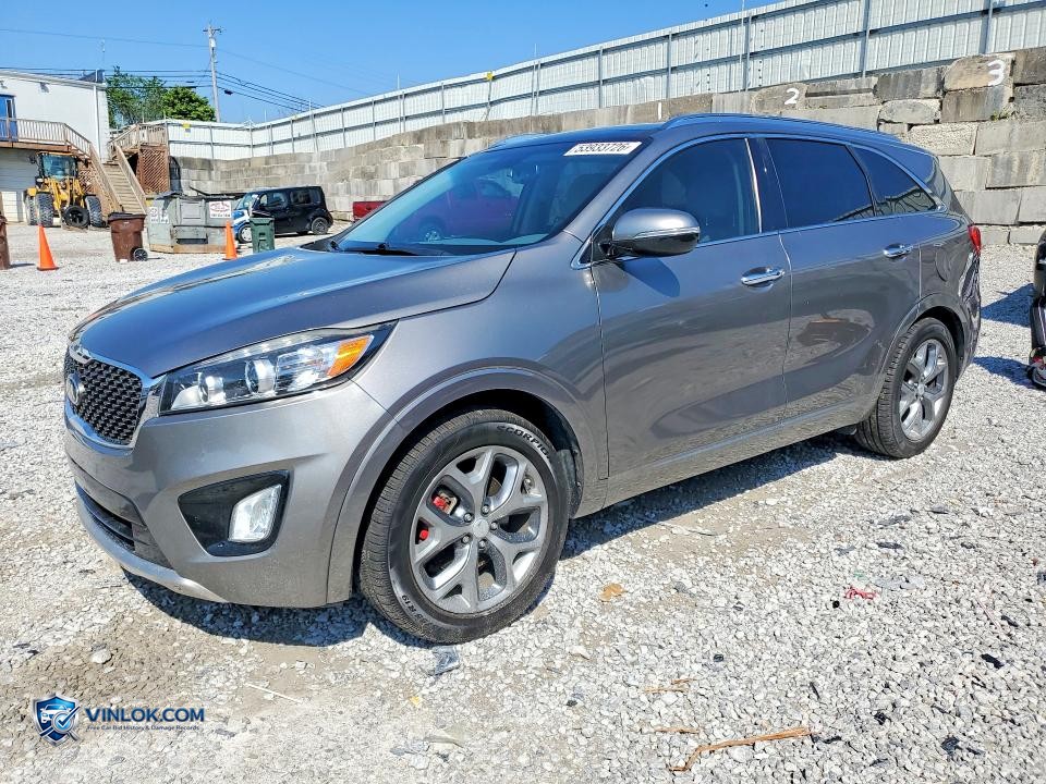 2017 KIA SORENTO SX V6 – Lot 53933726 auction photo