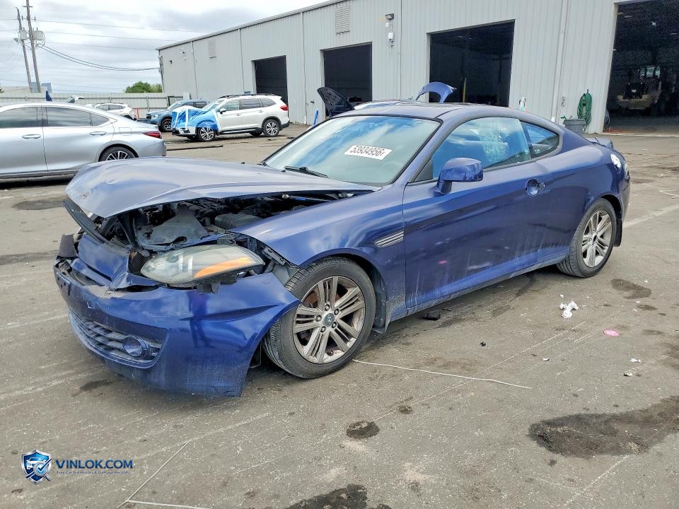 2007 HYUNDAI TIBURON GS – Lot 53934956 auction photo