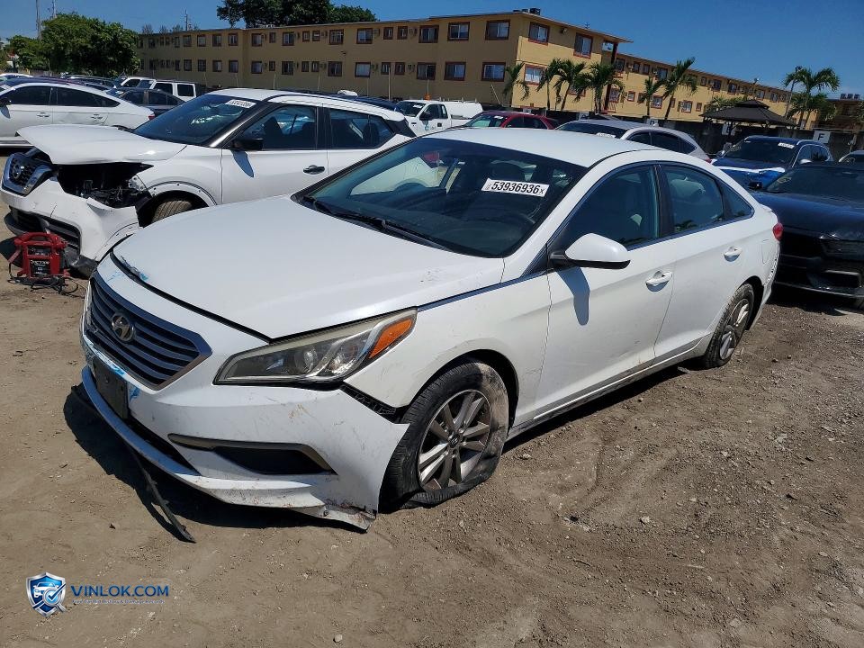 2017 HYUNDAI SONATA SE – Lot 53936936 auction photo