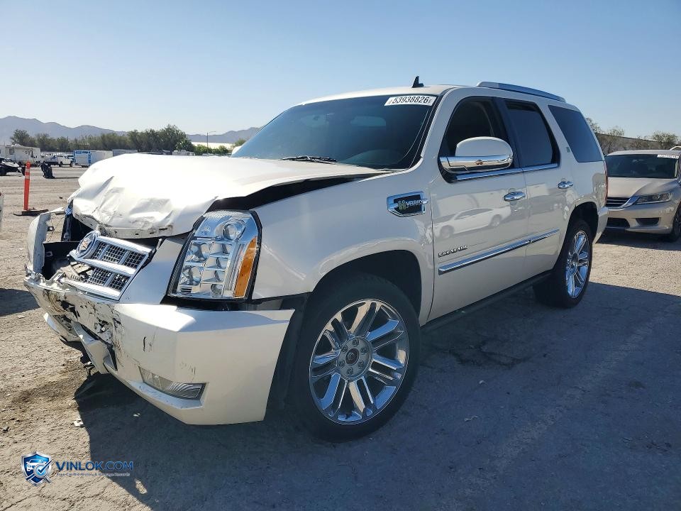 2013 CADILLAC ESCALADE PLATINUM HYBRID – Lot 53938826 auction photo