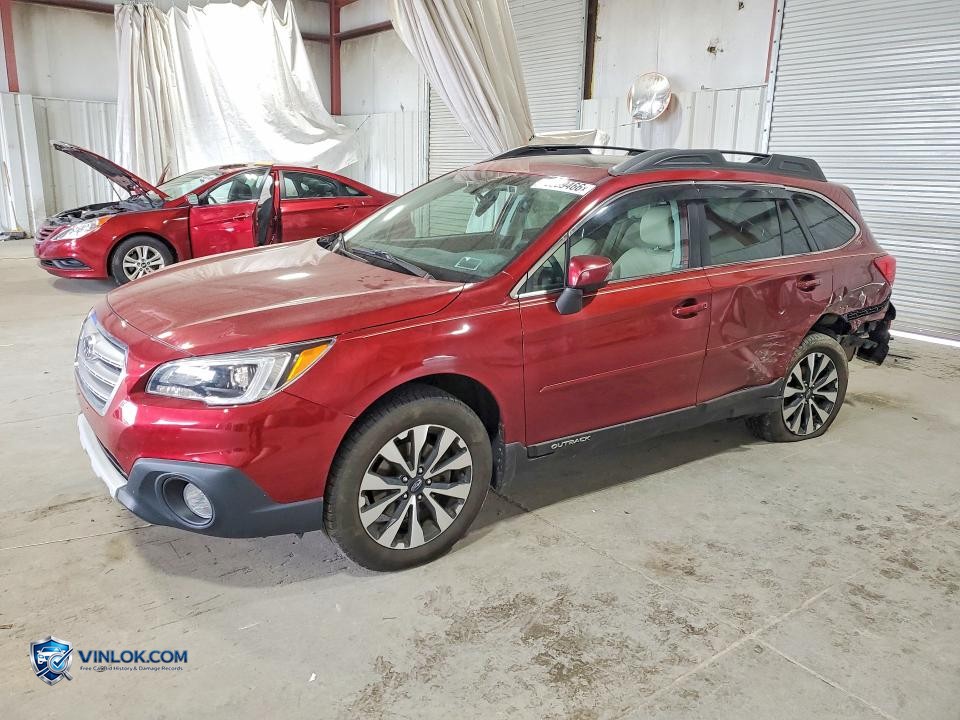 2015 SUBARU OUTBACK 3.6R LIMITED – Lot 53939466 auction photo