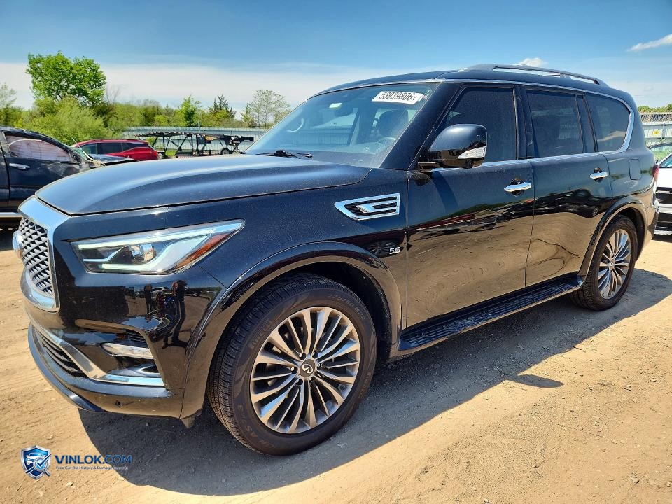 2019 INFINITI QX80 LUXE – Lot 53939806 auction photo