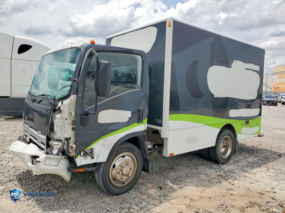 2012 ISUZU NPR HD BOX TRUCK – Lot 53941536 auction photo