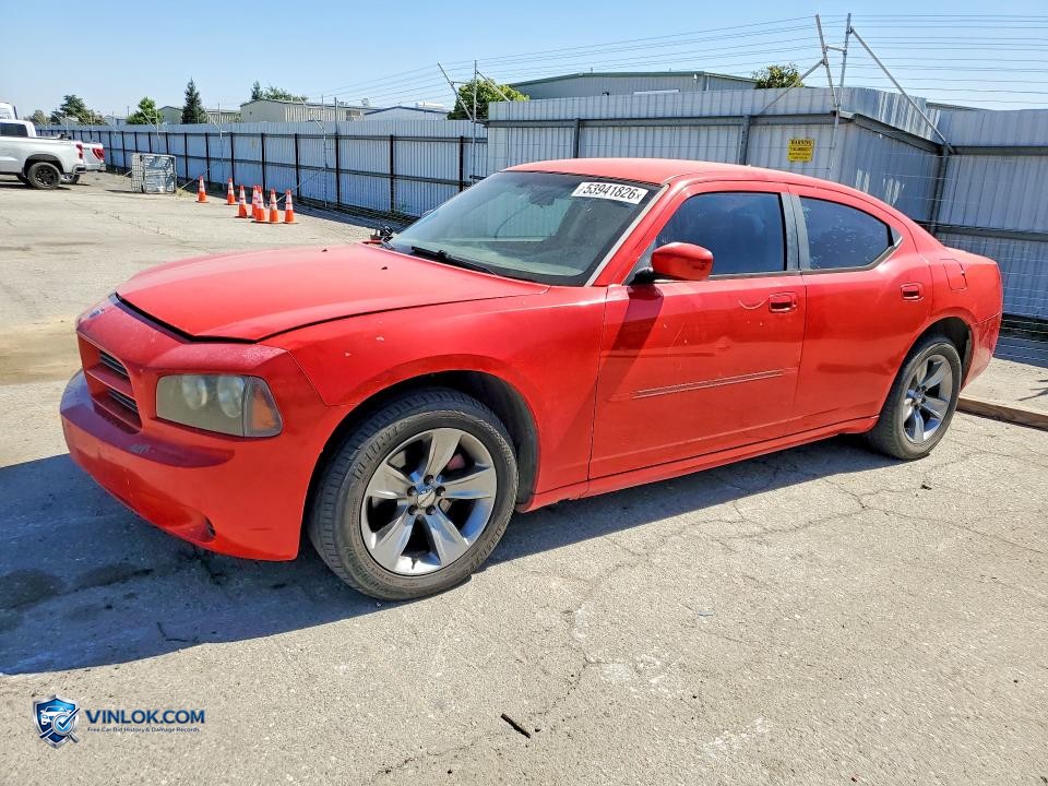 2008 DODGE CHARGER – Lot 53941826 auction photo