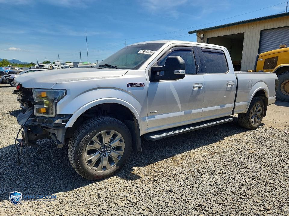 2017 FORD F150 SUPERCREW – Lot 53942586 auction photo