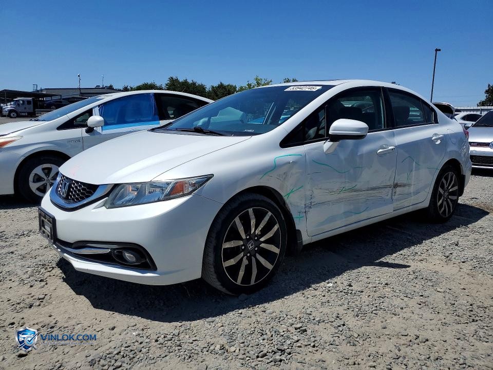 2015 HONDA CIVIC EXL – Lot 53942746 auction photo